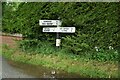 Direction Sign ? Signpost on South Road in Tetford