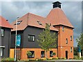 Mock oast house at Foal Hurst Green