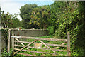 Gate near Torquay Tennis Club