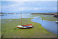 SZ4191 : In the mud at low tide by Des Blenkinsopp