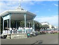 TR2235 : The bandstand at Folkestone by Marathon