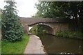 Stratford-upon-Avon Canal at Bird in Hand Bridge, bridge 34
