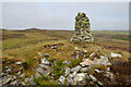 ND3140 : Cairn Hanach, near Yarrows, Caithness by Andrew Tryon
