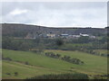 View to a quarry on Y Foel