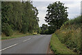 Shatterford Lane near Fairfield in Worcestershire