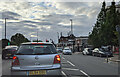 On Bounds Green Road approaching junction with Brownlow Road