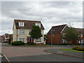 New housing on the outskirts of Worcester