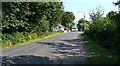 The A841 at the north end of Whiting Bay