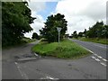 Minor junction on the A68