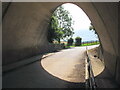 View from below M40 motorway to Coopers Court Farm