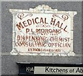 SH9477 : Medical Hall: Ghost sign by Gerald England
