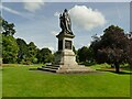 NY3956 : Statue of Queen Victoria in Bitts Park by Stephen Craven
