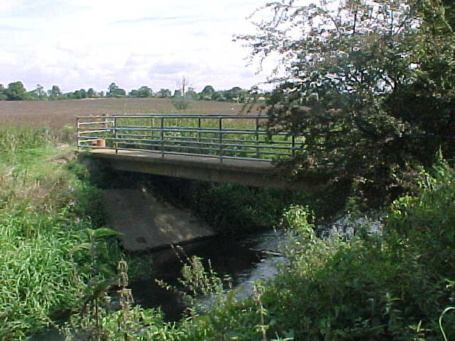 Footbridge over the River Nene