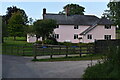 Pink house at Shermel Gate