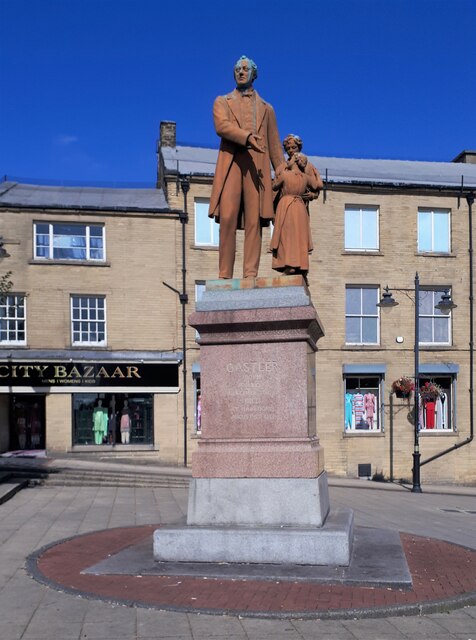 Statue of Richard Oastler, Oastler Square, Bradford