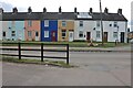 Cottages opposite Sandy Station