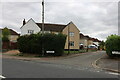 Sandy Road at the junction with Oak Crescent