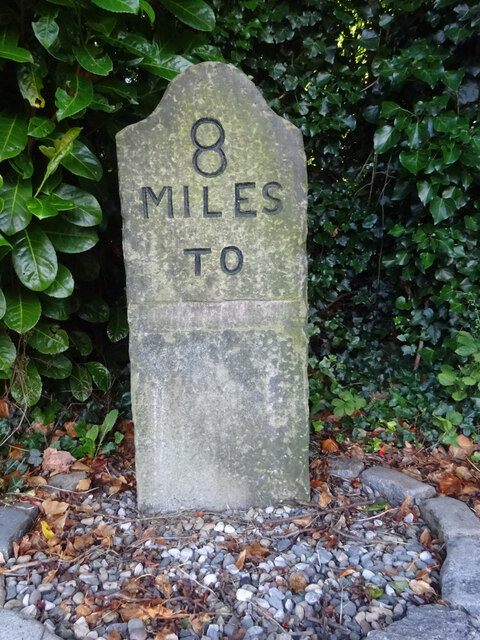 Old Milestone, Peak Forest Canal