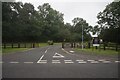 SP6697 : Entrance to Great Glen Crematorium by Ian S