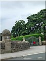 Farnley Gardens gatepost