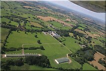 SP5386 : Egg farm near Lutterworth: aerial 2021 by Chris