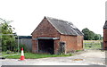 Brick built barn on the A4019, Coombe End