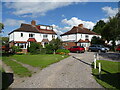 Houses on the B4063, Golden Valley