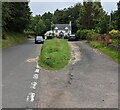 Grass strip, Llanynant Road, Llangwm, Monmouthshire