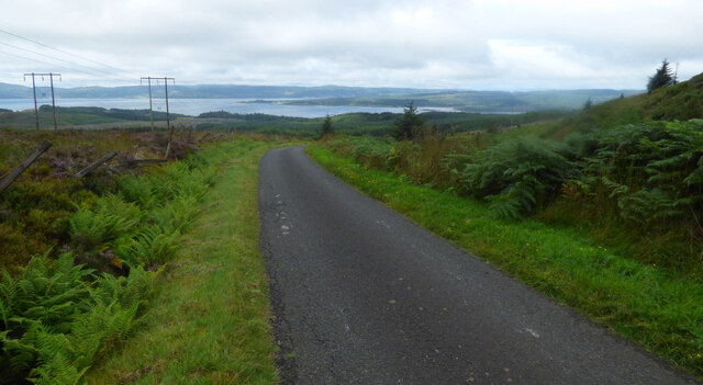 Loch Fyne from Otter Hill Road