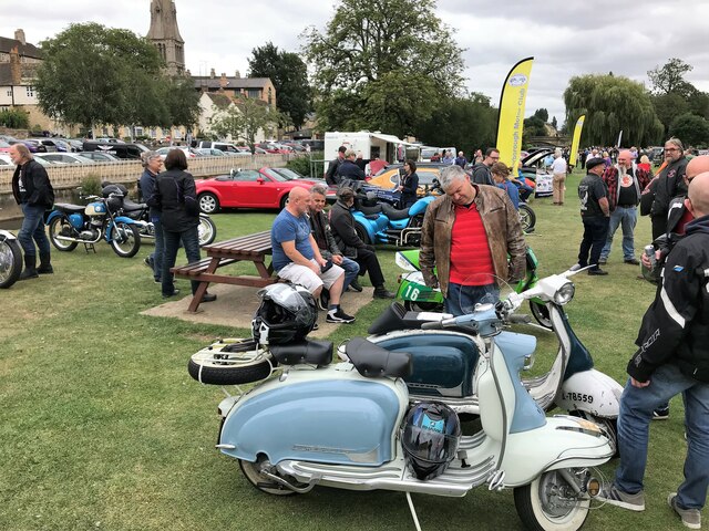 Scooters at Stamford car Show 2021