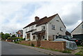 Houses on Brockeridge Road, Twyning