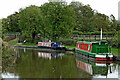 Canal south-east of Colwich in Staffordshire