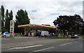 Service station on Princess Elizabeth Way (A4013), Cheltenham