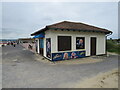 SZ0487 : Ice cream hut, Sandbanks beach, near Poole by Malc McDonald