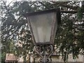 SO5287 : Lamp at St. Michael's church (Munslow) by Fabian Musto
