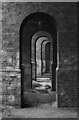 TQ2992 : Arnos Park : Railway viaduct arches by Jim Osley