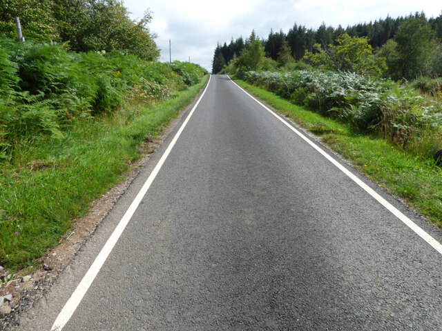 The B8000 road near Otter Ferry