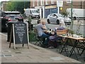 Outdoor dining in Temple Fortune