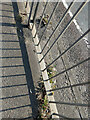 Detail of safety railings, Worth Road, Crawley