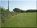 Final stage of stretch of public footpath across farmland to the south of Laleston