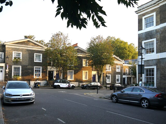 Wharton Street from Prideaux Place, WC1