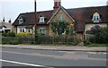 Old cottages on Village Road, Bromham