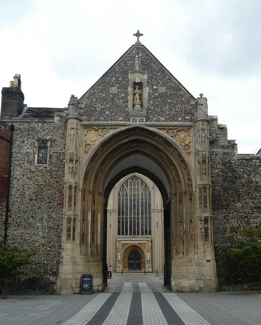Norwich - Cathedral - Erpingham Gate by Rob Farrow