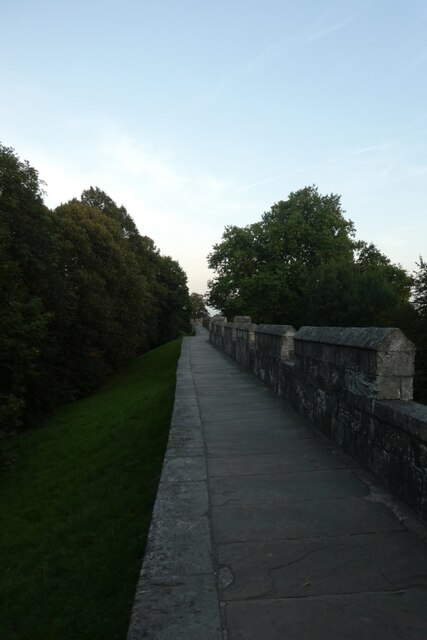 City Walls above Price's Lane by DS Pugh