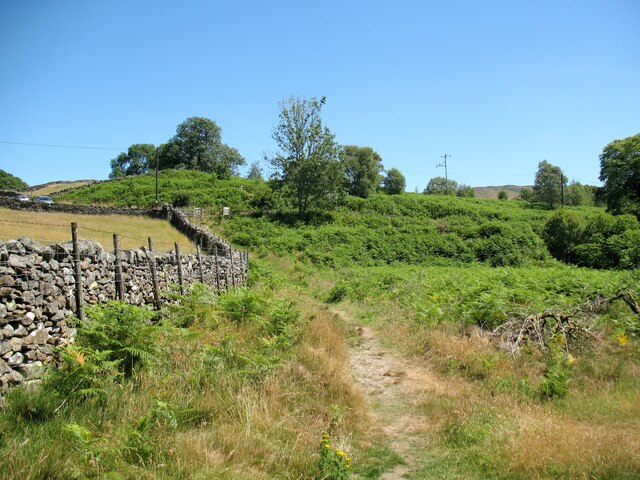 The Cumbria Way near Torver Beck