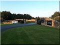 Entrance to Cookridge Hall golf club