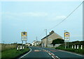 A596 Main Road at Flimby village boundary