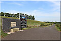 New road to All Saints Park, Claverley, Shropshire