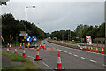 The junction of Station Road with the A361 at South Molton