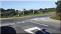 Road junction on B6263 at Wetheral Pasture